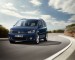 2013-Volkswagen-Touran-blue-car-front-driving